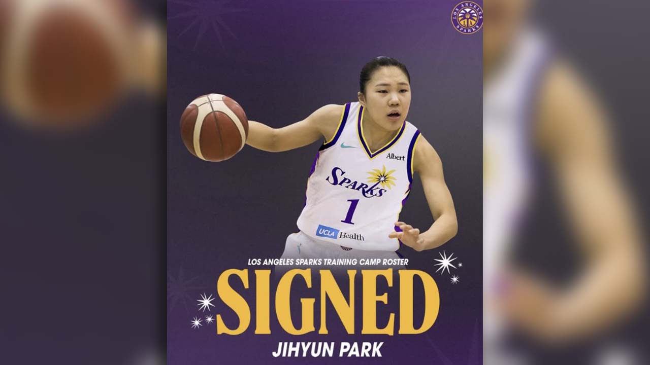 박지현, 역대 3번째 WNBA 진출‥LA스팍스 개막 로스터 포함