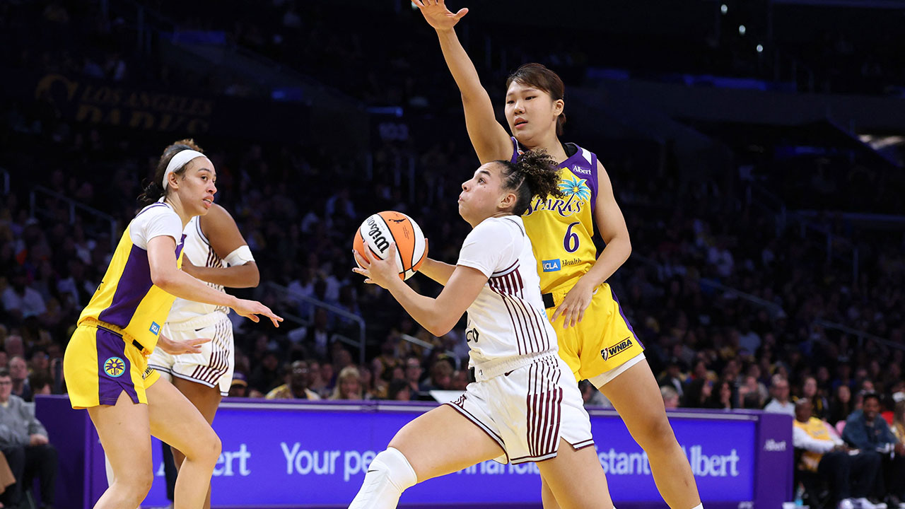 여자농구 박지현, WNBA 진출 후 첫 득점
