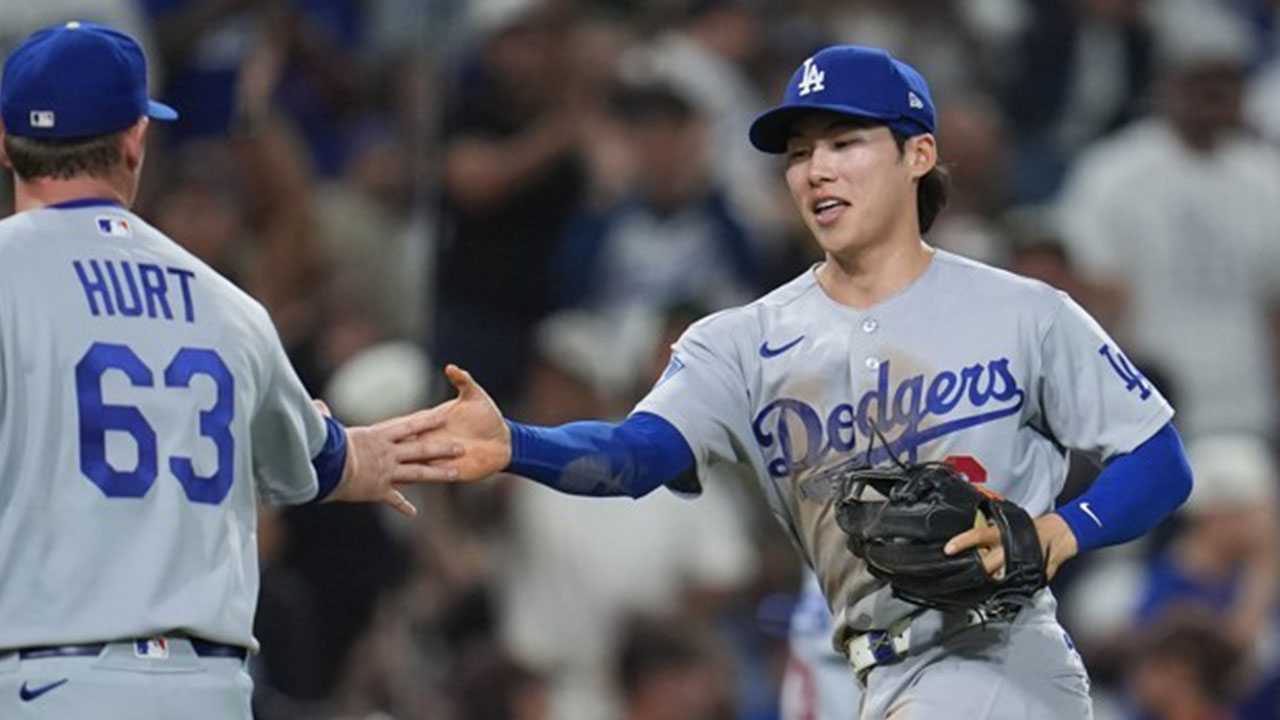 MLB 김혜성 4타수 1안타‥오타니 시즌 4승·8호 홈런