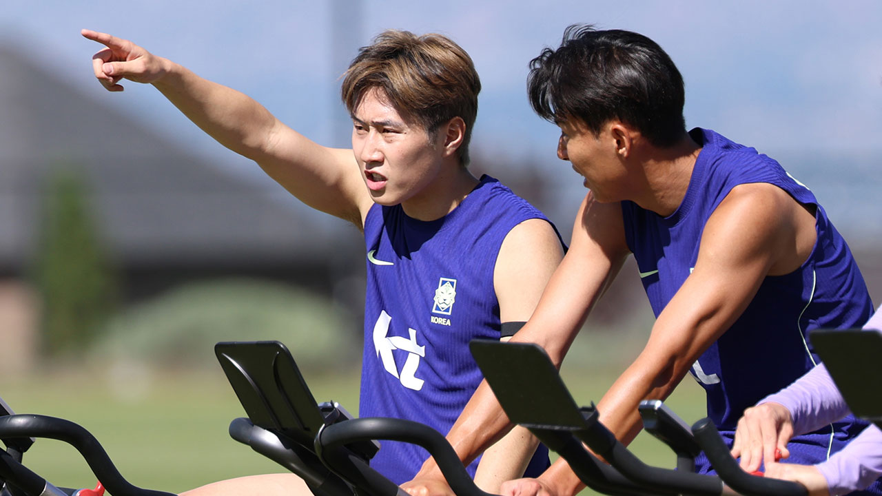 이강인 합류로 축구대표팀 '26명 완전체'‥곧장 팀 훈련 소화