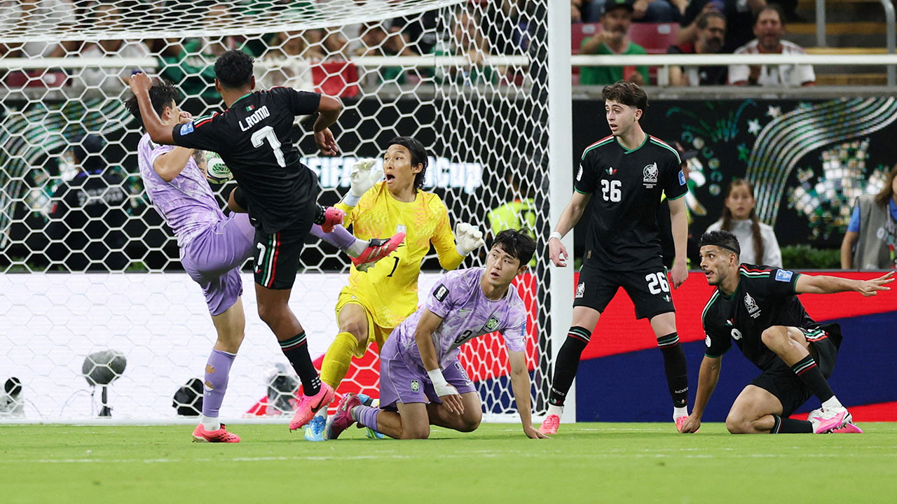 [월드컵] 대표팀, 개최국 멕시코에 0-1 패‥오는 25일 남아공 전
