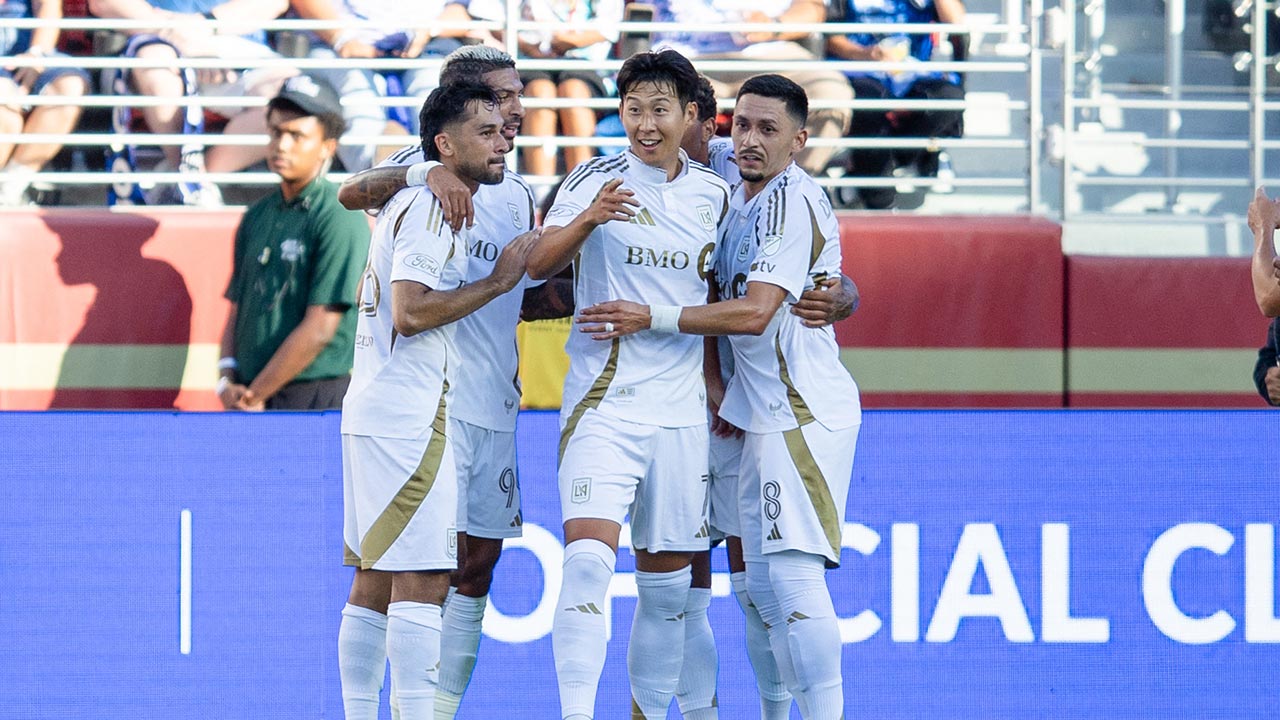 손흥민 1골 1도움으로 LAFC 무승부