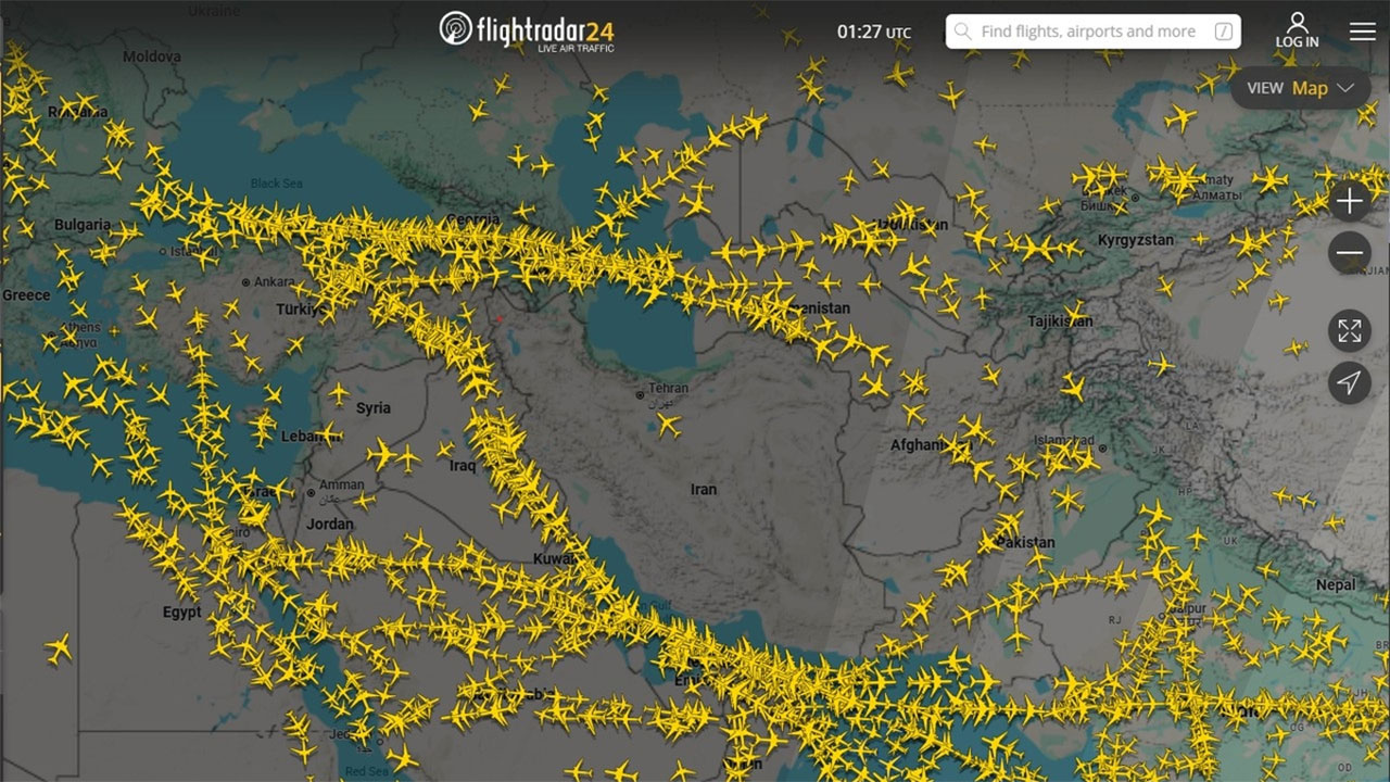 이란, 영공 폐쇄 미국 군사개입 대비하나