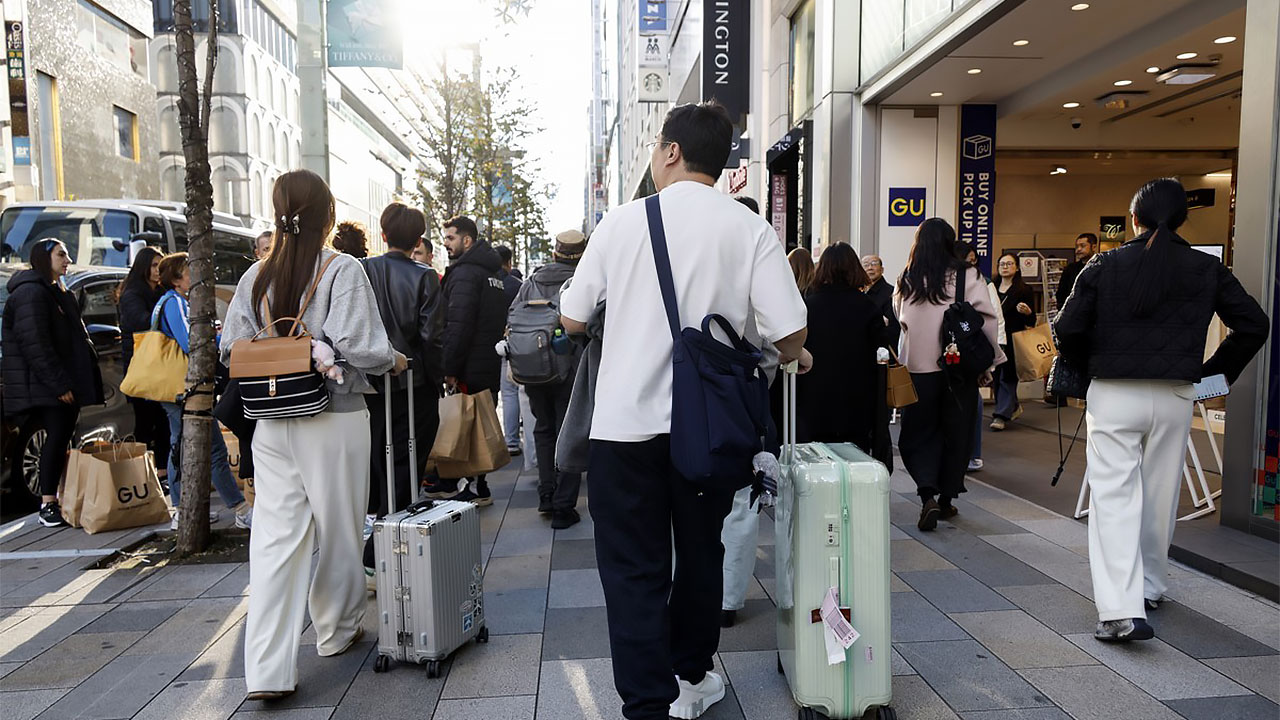 중국, 일본 여행 자제령‥지난해 12월 방일 중국인 45% 감소