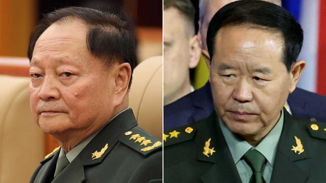 중국군 최고위직 숙청‥서열 2위 장유샤 등 2명 "기율위반 조사"