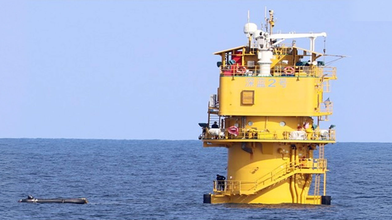 중국 "서해 구조물 중 '관리 시설' 이동 작업 중"