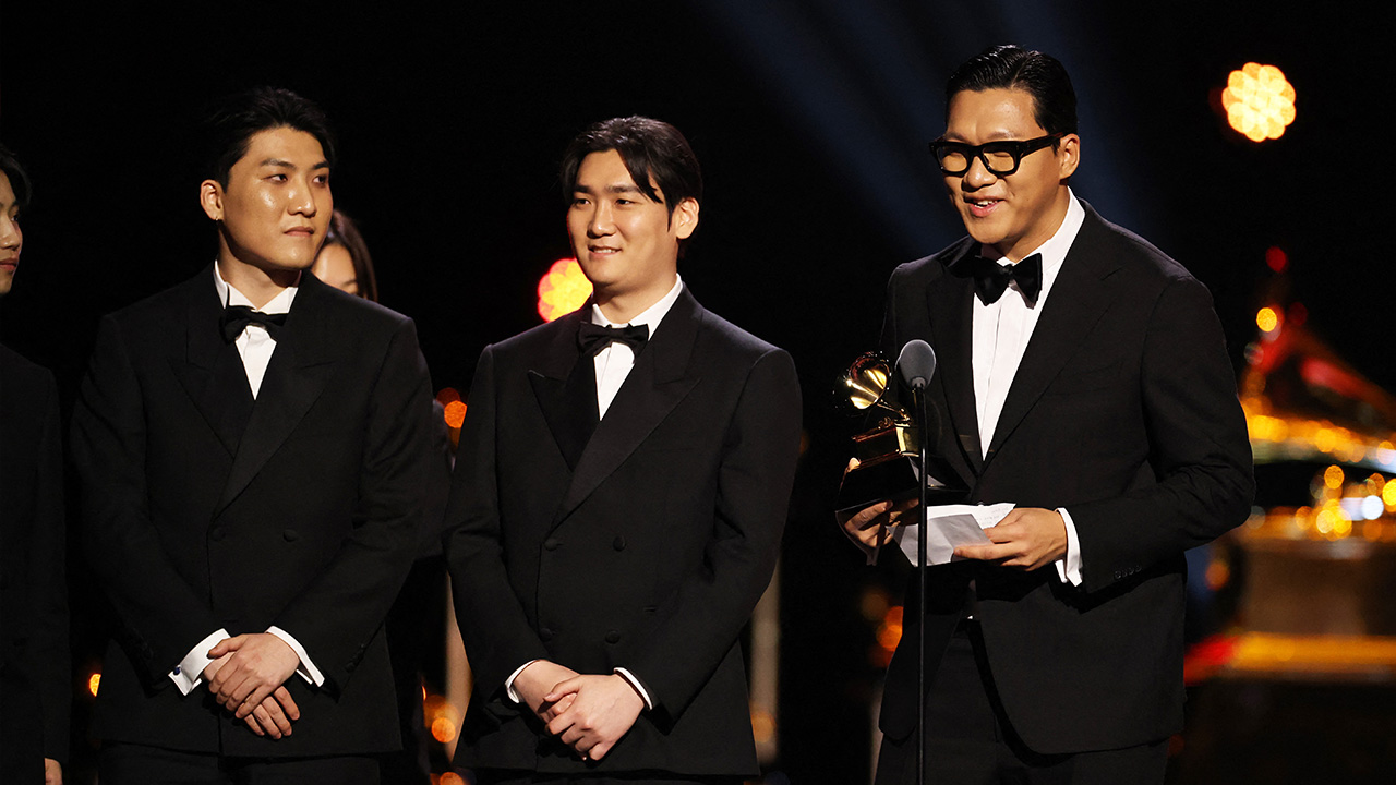 영화 '케데헌' OST '골든', 그래미 '베스트 송 리튼 포 비주얼 미디어' 수상