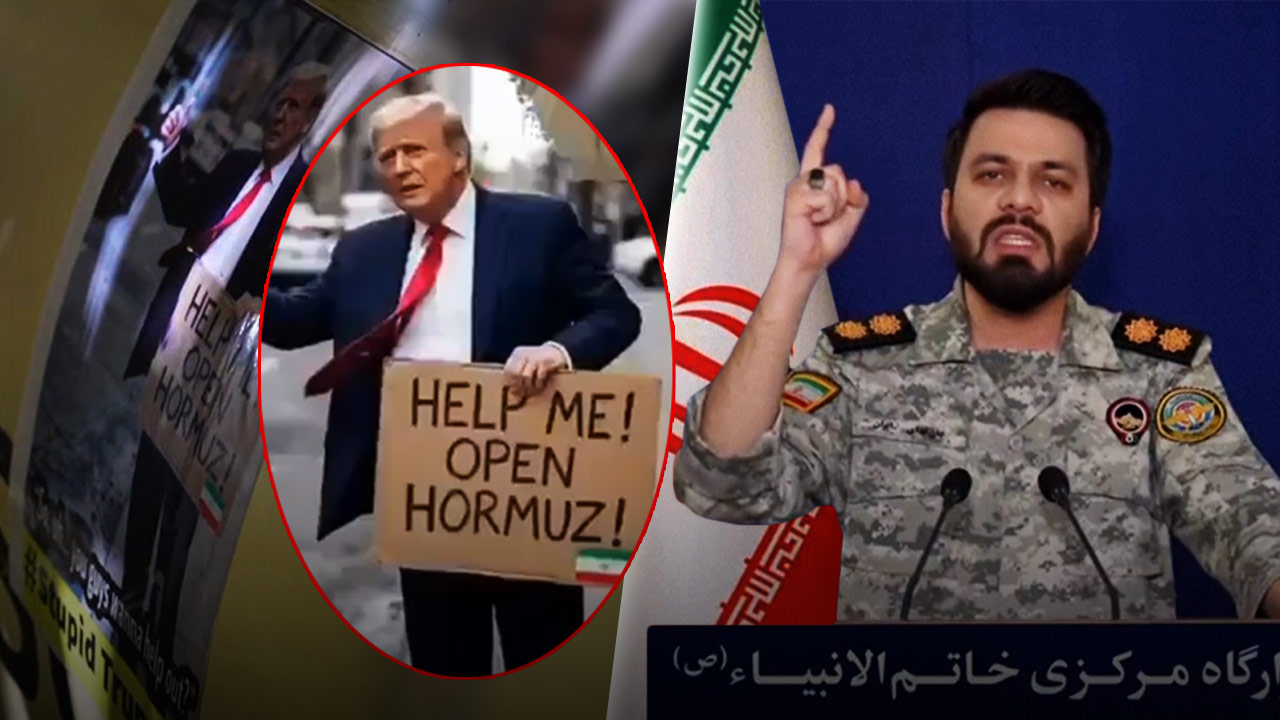 팻말 든 트럼프가 헬프 미? 승기 잡았다 이란의 조롱