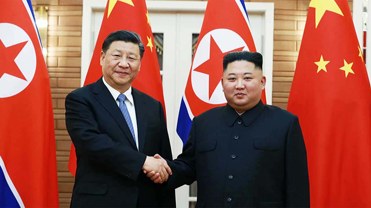 김정은, 시진핑에 답전‥"북중관계 새로운 높은 단계로 올라서"