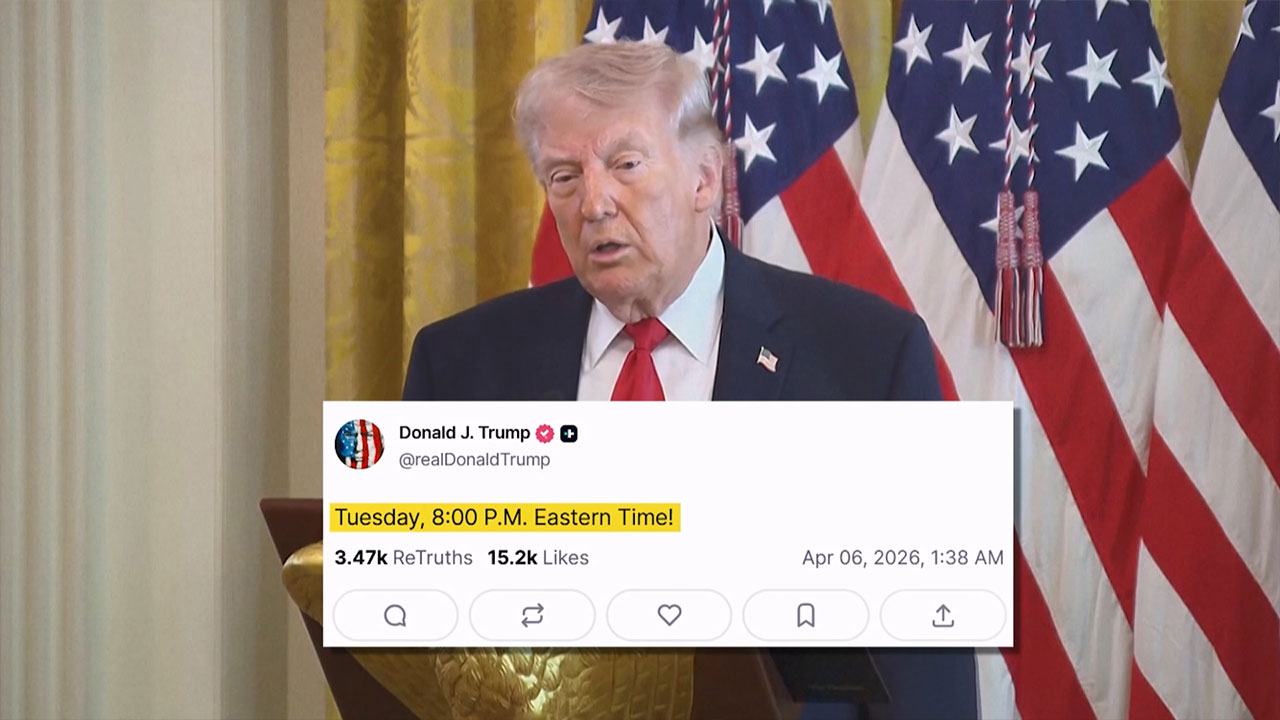 트럼프 "7일 저녁까지 호르무즈 열지 않으면 '모든 발전소' 폭격"