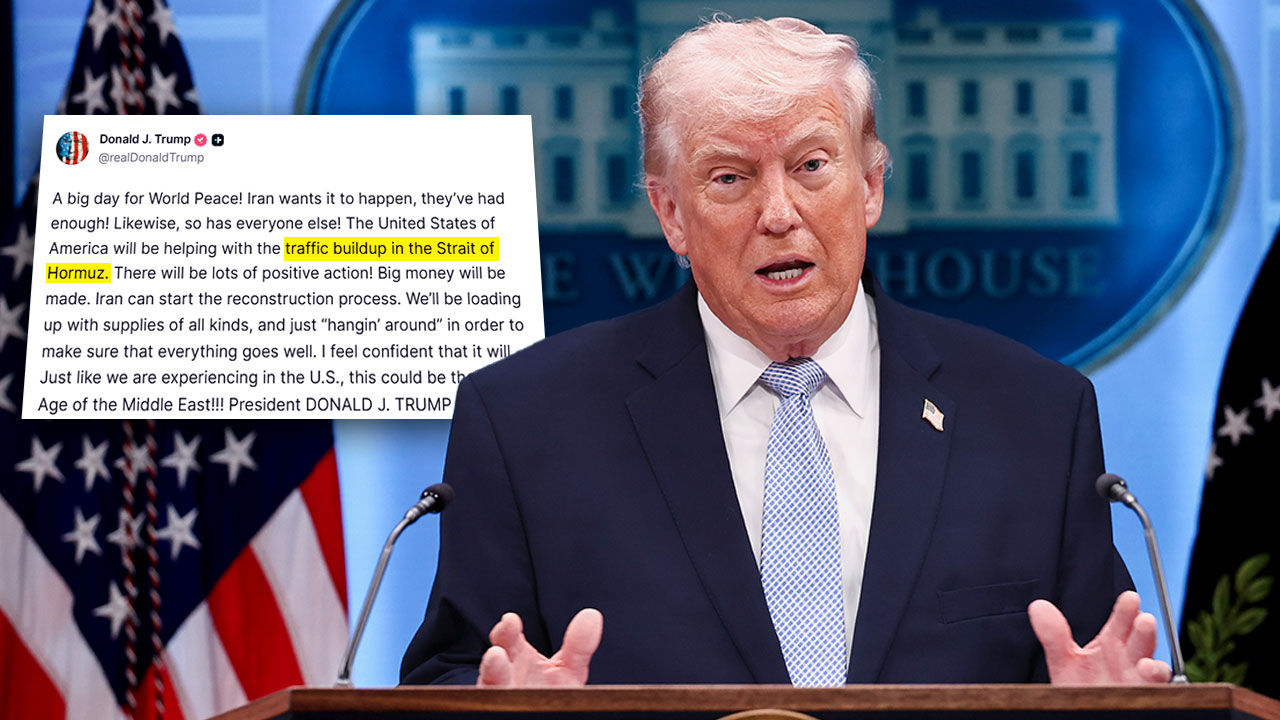 트럼프 "호르무즈 통행 정체 해소 지원‥큰 수익 창출될 것"