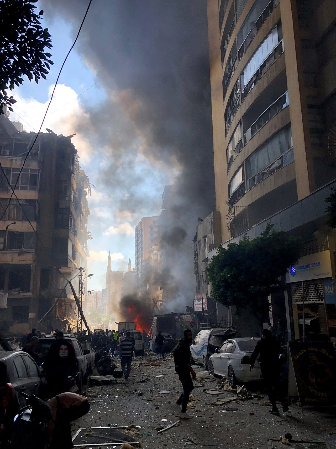 이스라엘, 휴전 첫날 레바논 공격 확대‥1천 명 넘게 사상