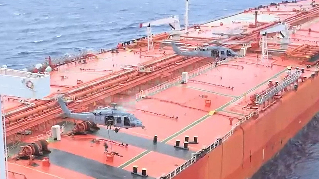 미군, 종전협상 앞두고 인도태평양 공해상에서 이란 연계 선박 나포