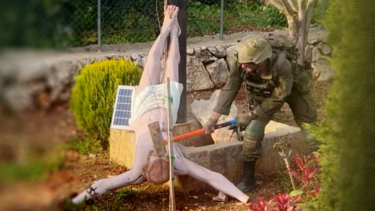 유대교 지도자들, '예수상 파괴' 사과‥"유대가치 배반"