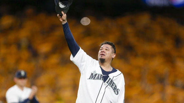 시애틀 고별전에서 눈물을 쏟아낸 에르난데스