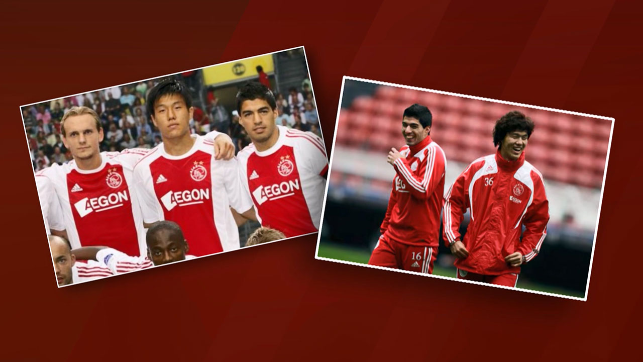 아약스 시절 석현준과 수아레스