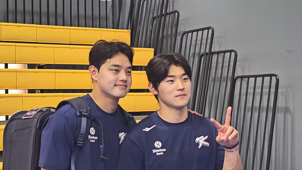 김도영 문동주 사진 촬영