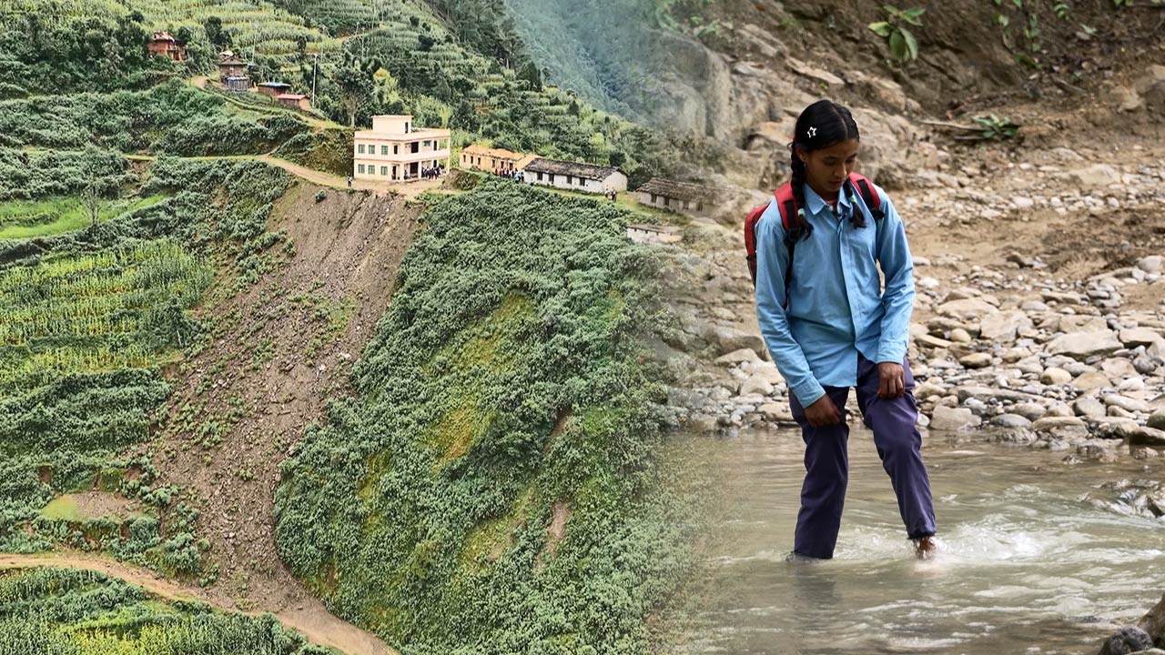 M피소드비만오면홍수산사태로학교못가는네팔아이들무슨잘못인가요