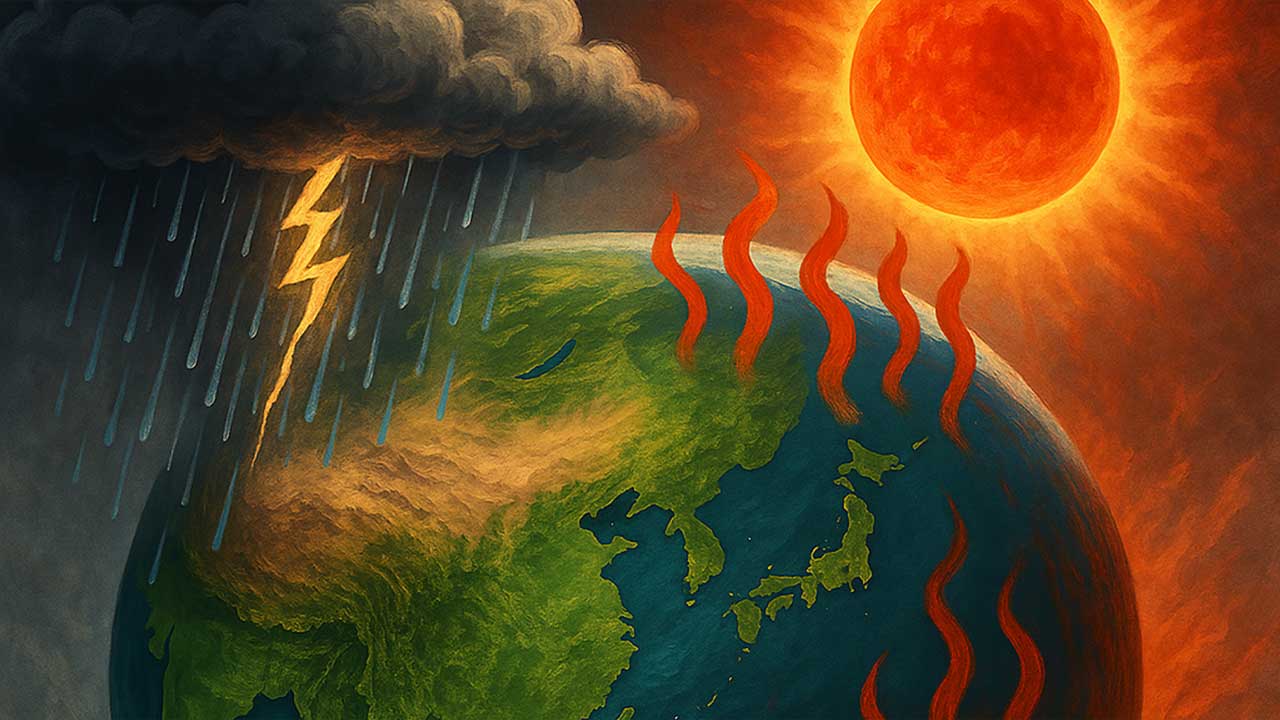 [인싸M] 극한 폭염과 폭우의 숨은 배후, 기온-수증기 증폭작용 | 기후인사이트 4