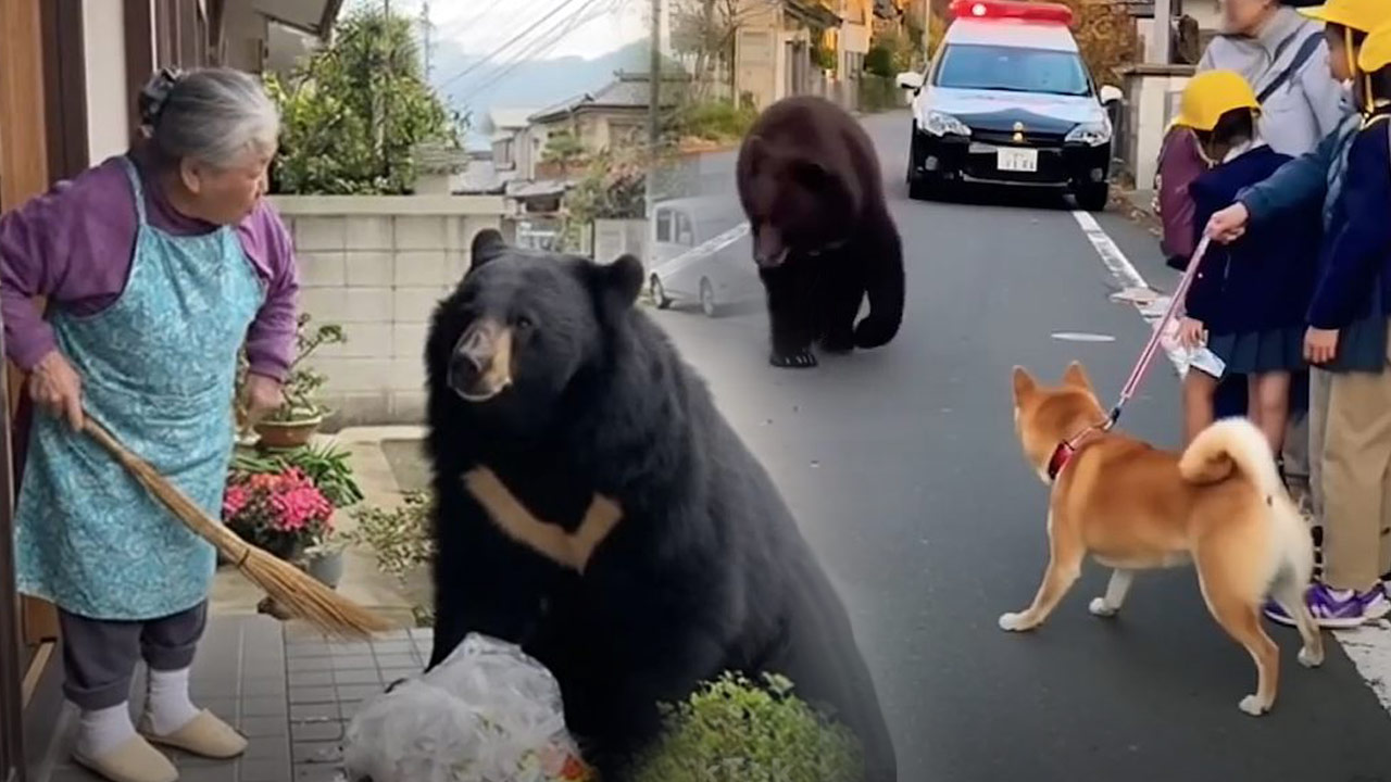 [인싸M] 할머니에 혼나고 시바견에 쫓기는 곰?‥곰을 팩트체크하라!