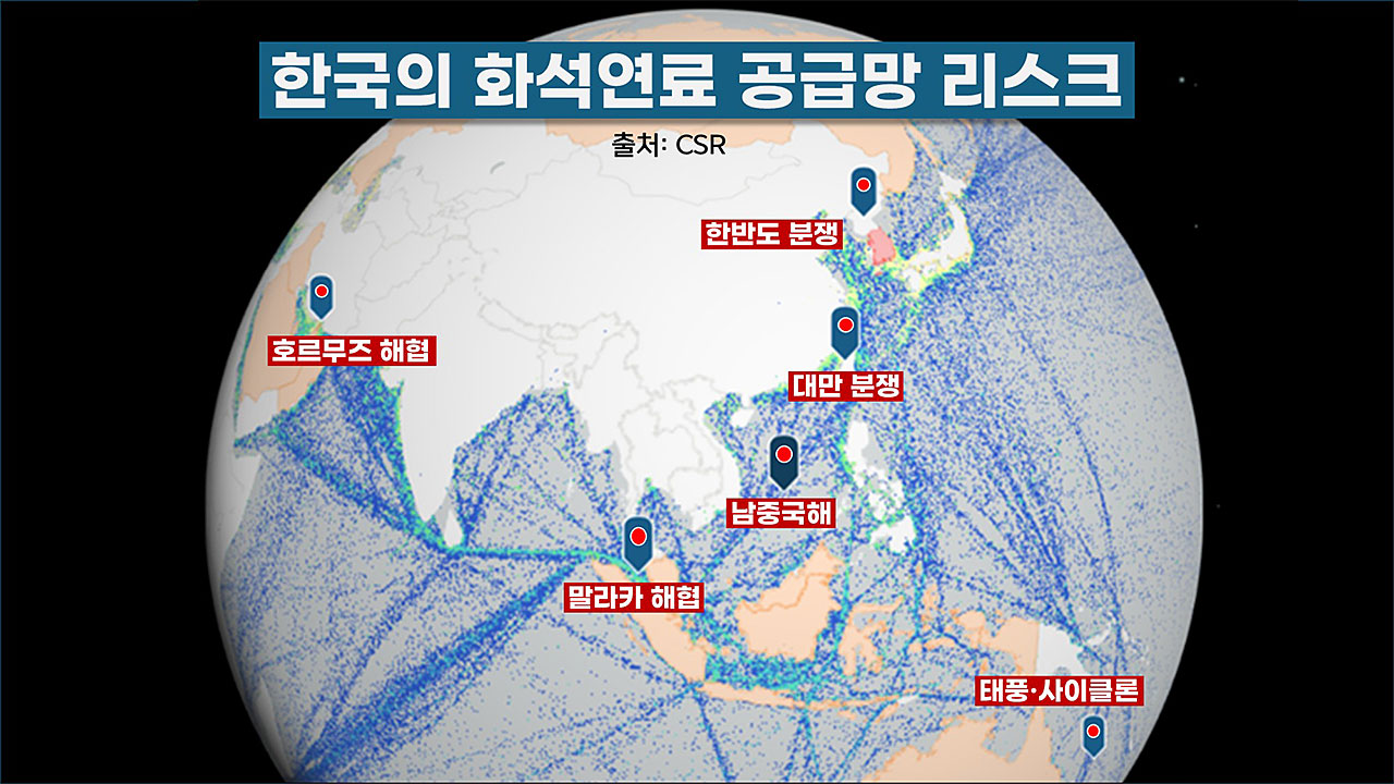 "미사일 1발 대 40발 차이" 화석연료 공급망 줄줄이 경고등 [기후인사이트 22 | 인싸M]