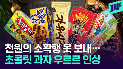 14F 오리온 해태 손잡고 초콜릿 과자 가격 최대  20까지 올렸다 그 이유는 