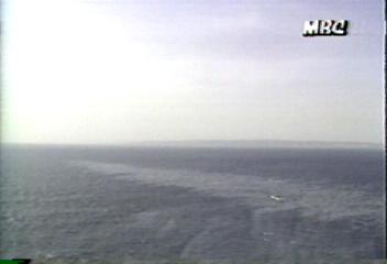 경북 영일만서 침몰한 유조선 경신호 다시 기름 유출임해도