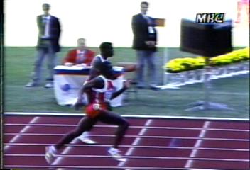 200m 은메달로 칼 루이스 4관왕 실패윤영무