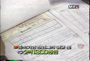 국내 중소기업 한 업체당 빚 2억원배대윤