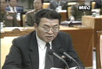 연형묵(북한 총리) 합의서 서명 후 발언