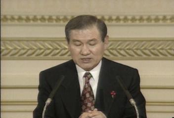 노태우대통령 국정연속성 강조김용철