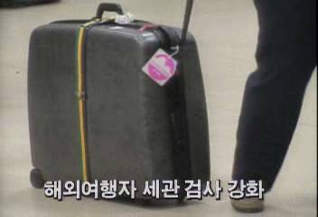 관세청 해외여행자 세관 검사 강화백지연