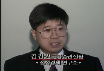김경원(삼성경제연구소 금융증권 실장)인터뷰
