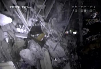 삼풍백화점 붕괴현장 구조작업 상황윤도한