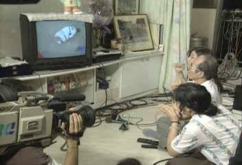 금메달 획득한 여자 유도 조민선 선수 가족들의 표정오정환