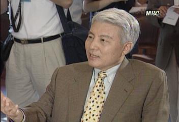 김영삼대통령 이회창대표를 시한부대표 아니다 강조김원태