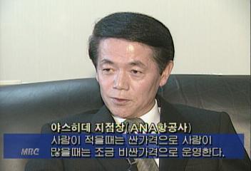 내년부터 항공요금  요일계절항공사따라 틀려이동애