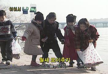 영상뉴스 오늘 밤섬 철새 모이주기