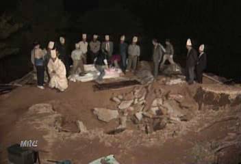 450여년전 조선 중기 추정 여인 시신 원형 발굴정혜정