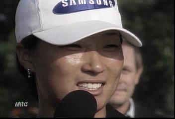 박세리 첫 우승 후 인터뷰