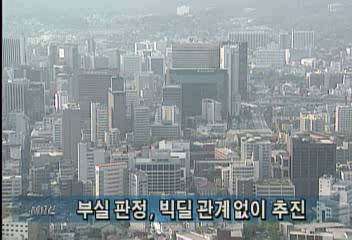 빅딜 관계없이 대기업 부실판정 방침대로 13일 마무리정혜정