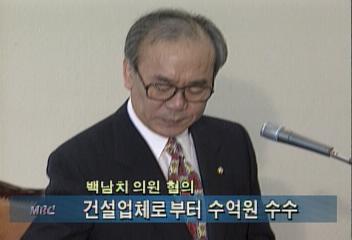 국민회의 정대철 영장 한나라당 백남치 출두통보윤도한