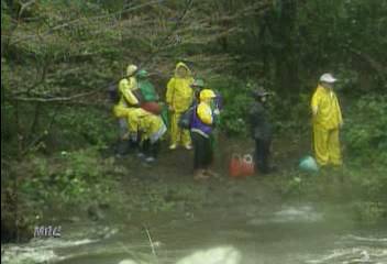 제주 태풍영향 벗어나 고립 주민9명 극적 구조오승철