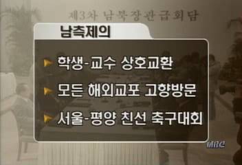 남북 장관급회담 경제협력 실천기구 설치 합의김현경