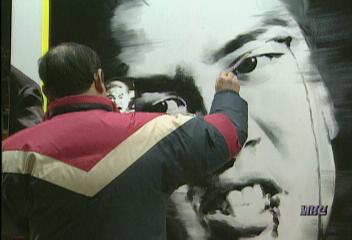 40년 넘게 극장간판 그려온 백춘태씨문소현