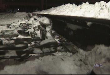 폭설로 열차 운행 고속버스도 중단최형문