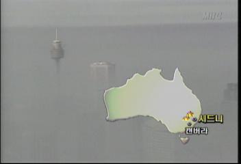 호주 산불 시드니 공항 연기로 결항 사태박충희