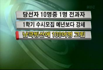 남극 빙산에 100여명 고립최율미