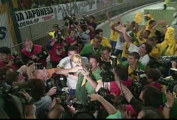 브라질 2002 월드컵 우승 시상식정용준