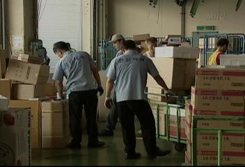 추석 홈쇼핑 인터넷 쇼핑몰 판매 증가로 택배전쟁김소영